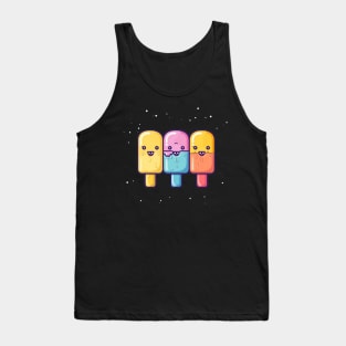 Kawaii Cute Popsibles With Baby Teeth Tank Top